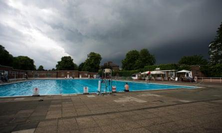 Brockwell lido, south London