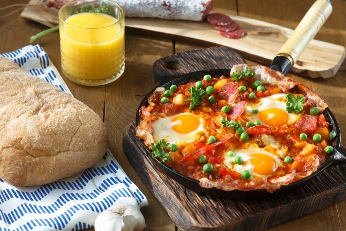 Huevos a la flamenca