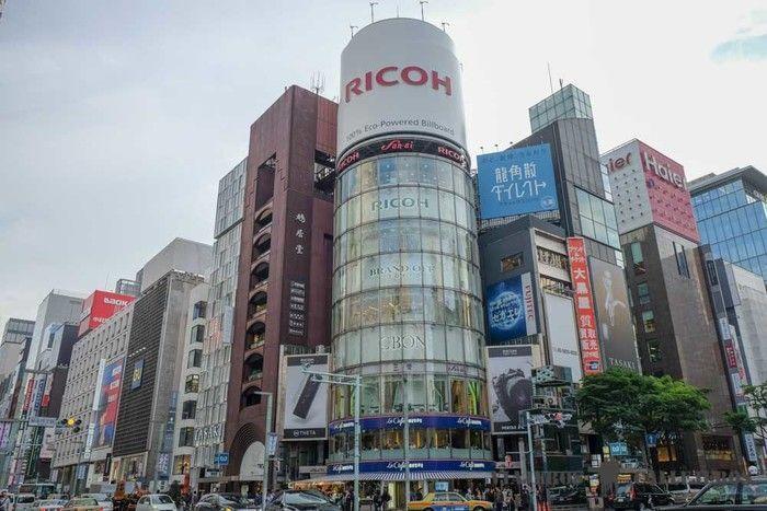 Ginza, la zona comercial y una de las más caras de Tokio