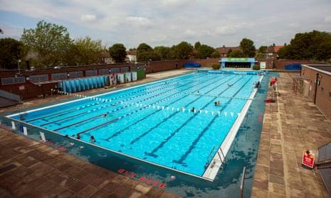 Charlton Lido, south-east London.