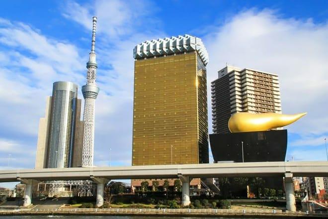 the asahi flame — sumida city