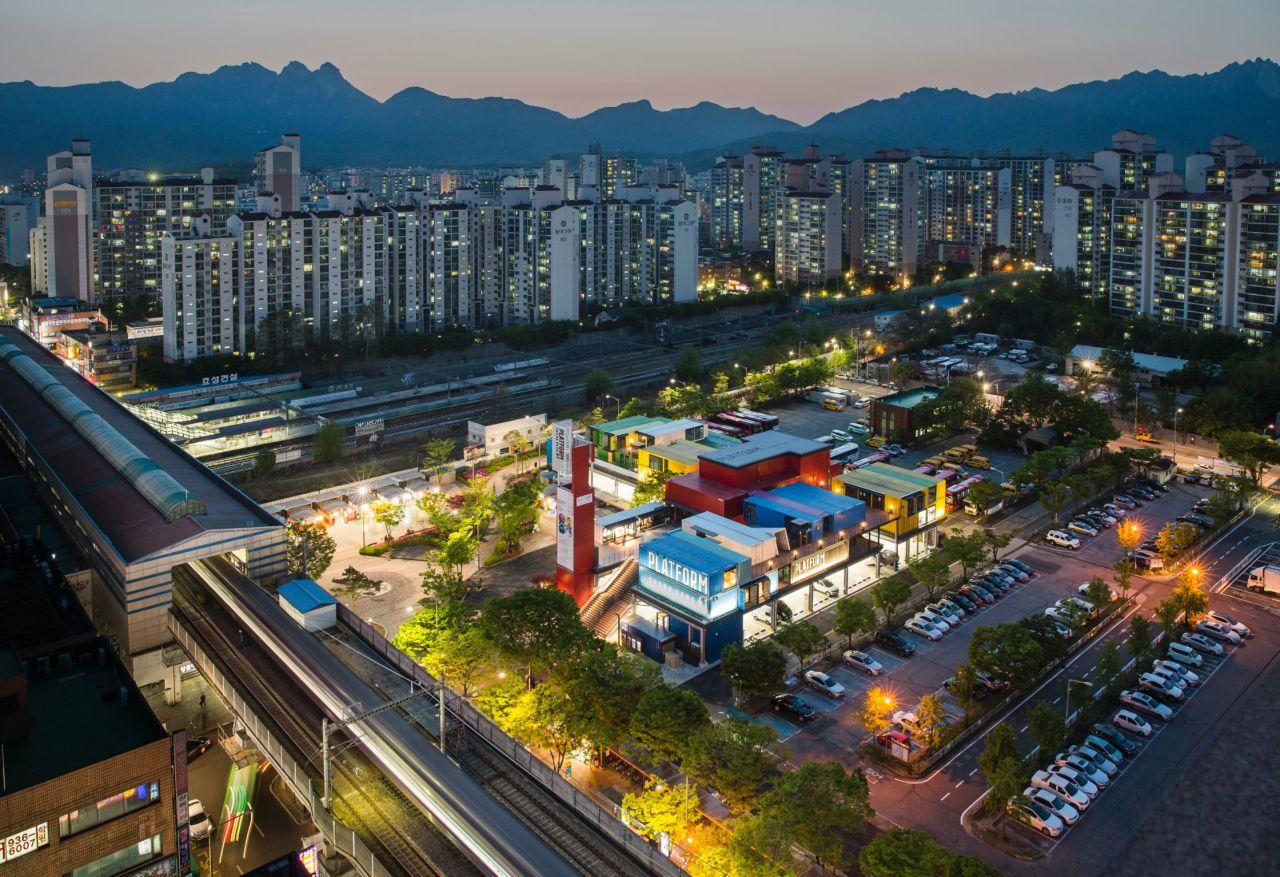 Platform Changdong 61 is the first K-pop cultural development to be built in Changdong.