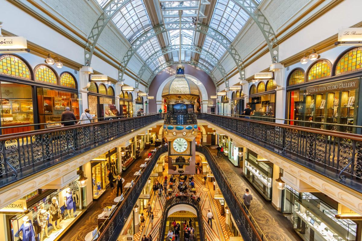 The magnificent Queen Victoria Building is the oldest and arguably the most beautiful shopping centre in Sydney, Australia - © Tooykrub / Shutterstock